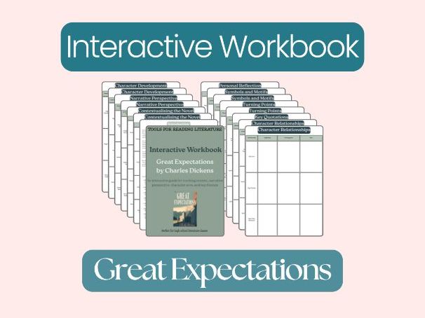 Great Expectations – Interactive Literature Workbook: Character, Themes & Literary Analysis