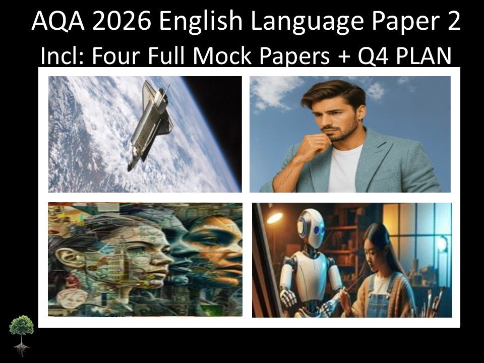 Four AQA 2026 GCSE English Language Paper 2 Mocks | Q4 Plan