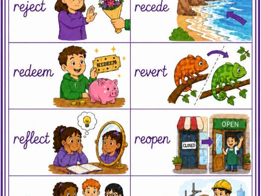 Year 5 EAL Spelling Poster - Autumn Week 1