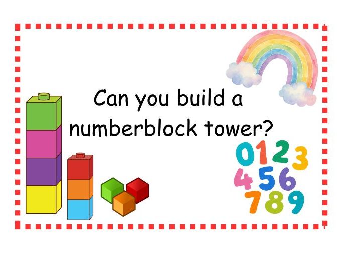 Can you build  a numberblock tower?