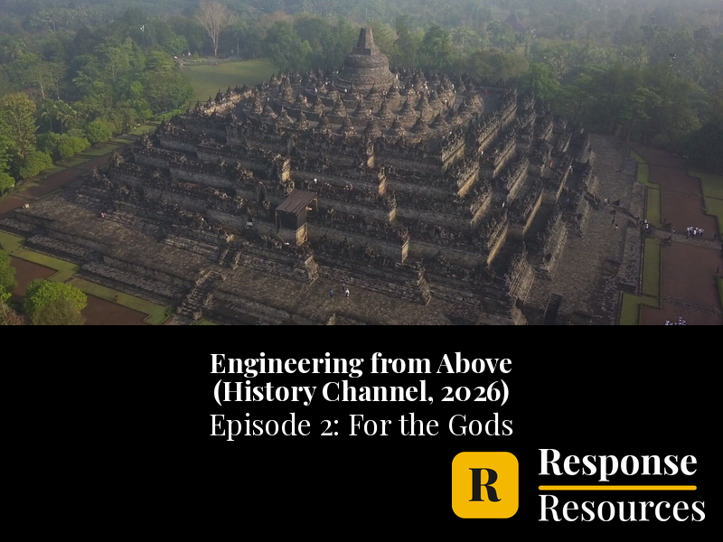 Engineering from Above Ep 2 Borobudur & Sagrada Familia Worksheet + Google Forms