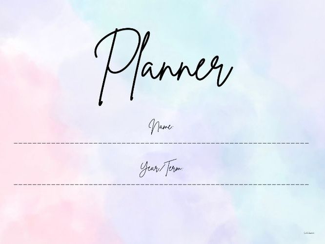 Printable Teacher Planner