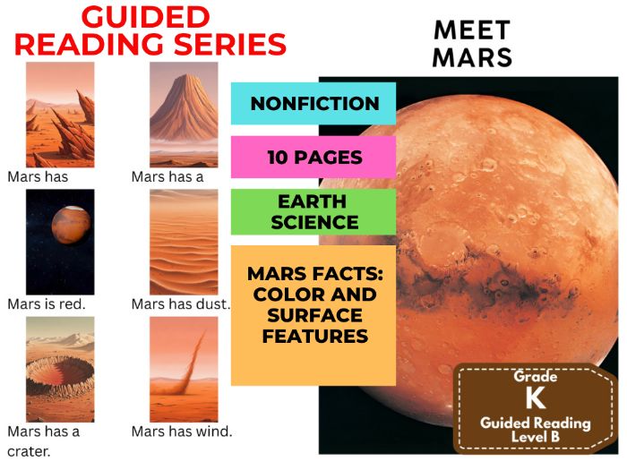 Guided Reading Level B: Meet Mars