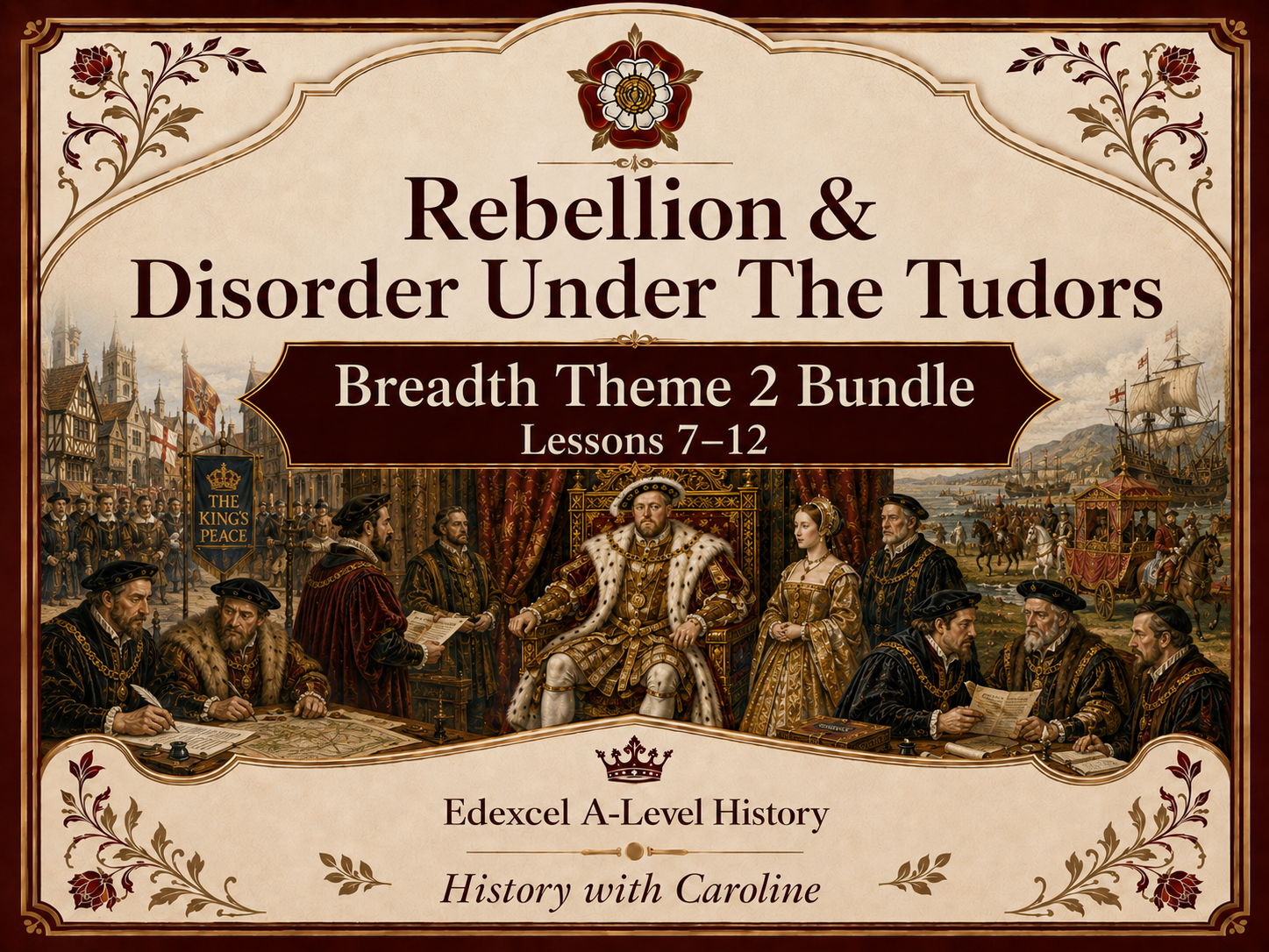 Rebellion & Disorder Under The Tudors: Breadth Theme 2 Bundle