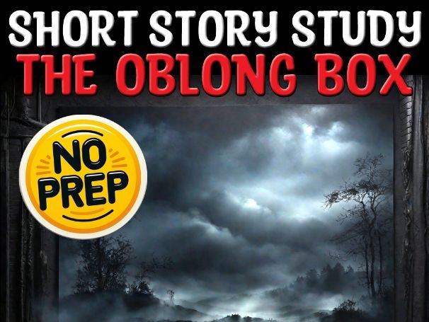 The Oblong Box by Edgar Allan Poe | Q&A Analysis Sub Plan