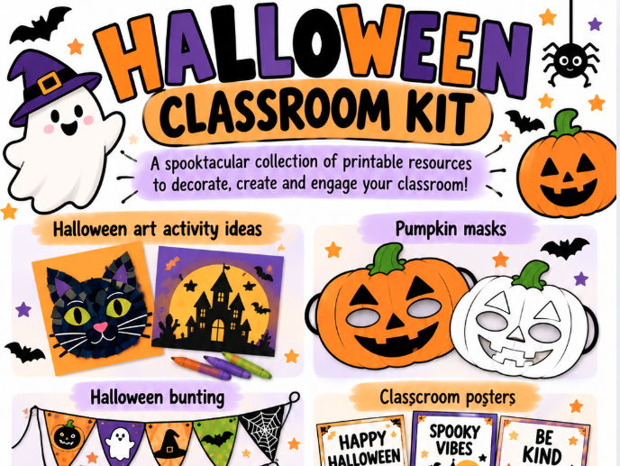 HALLOWEEN CLASSROOM ACTIVITY BUNDLE