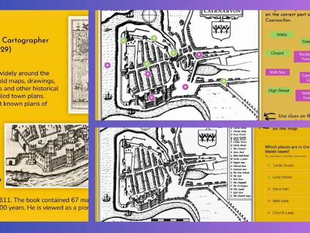 Welsh History - Edward I: Introduction to Bastide Town of Caernarfon