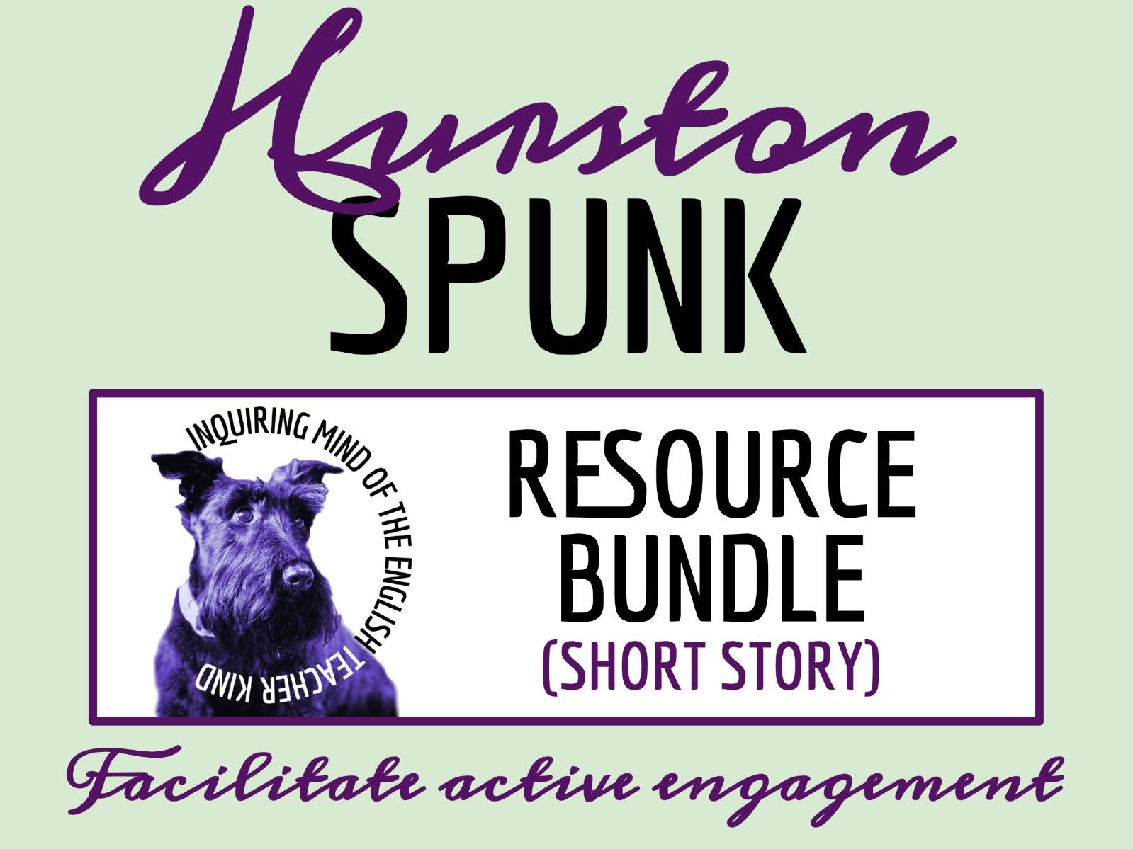 "Spunk" by Zora Neale Hurston Quiz, Analysis Worksheet, and Vocabulary Activities (Bundle)