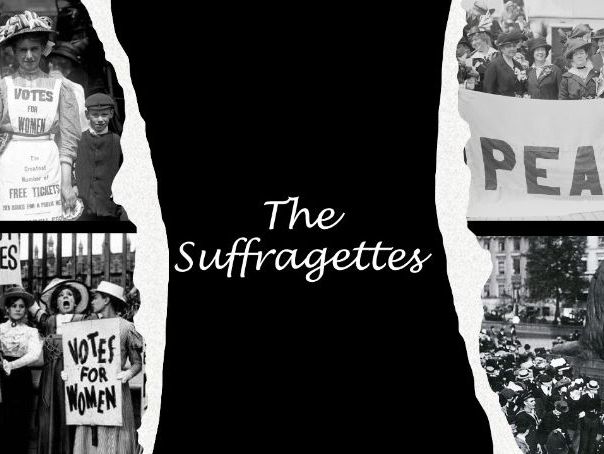 Human Rights & Equality: The Suffragettes – Create Protest Banners & Posters