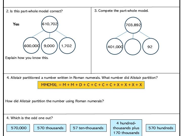 Partition Numbers to 1,000,000 Higher