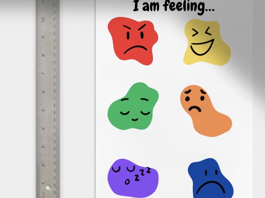 I am feeling… emotion cards and display poster