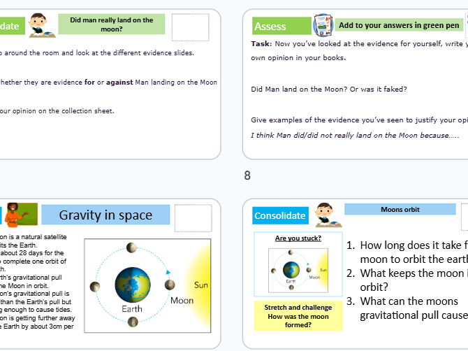 The moon KS3 Science
