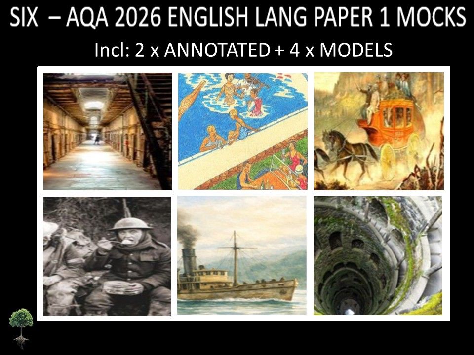 SIX - AQA PAPER 1 | 2026 FULL MOCKS | ANNOTATED | MODELS