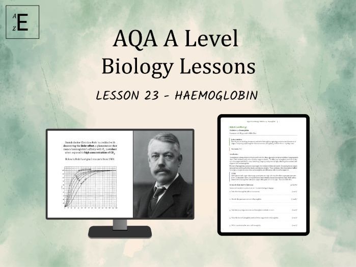 AQA A Level Biology Lesson 23 - Haemoglobin