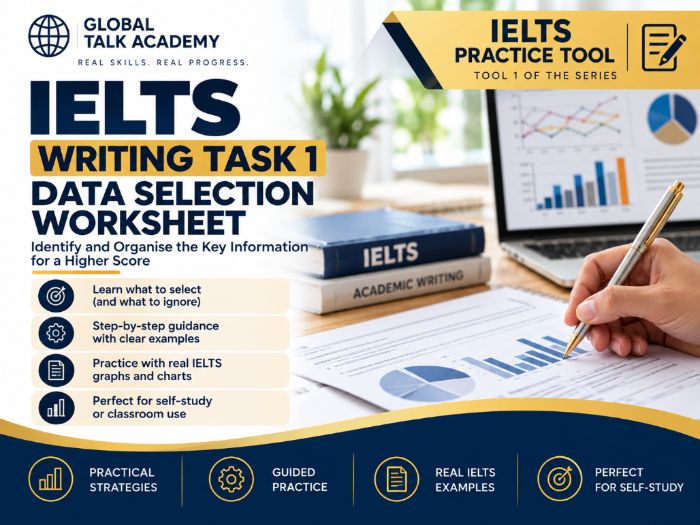 IELTS Writing Task 1 Key Features Finder Worksheet