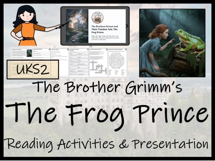 Brothers Grimm's The Frog Prince Reading Comprehension | Year 5 or Year 6