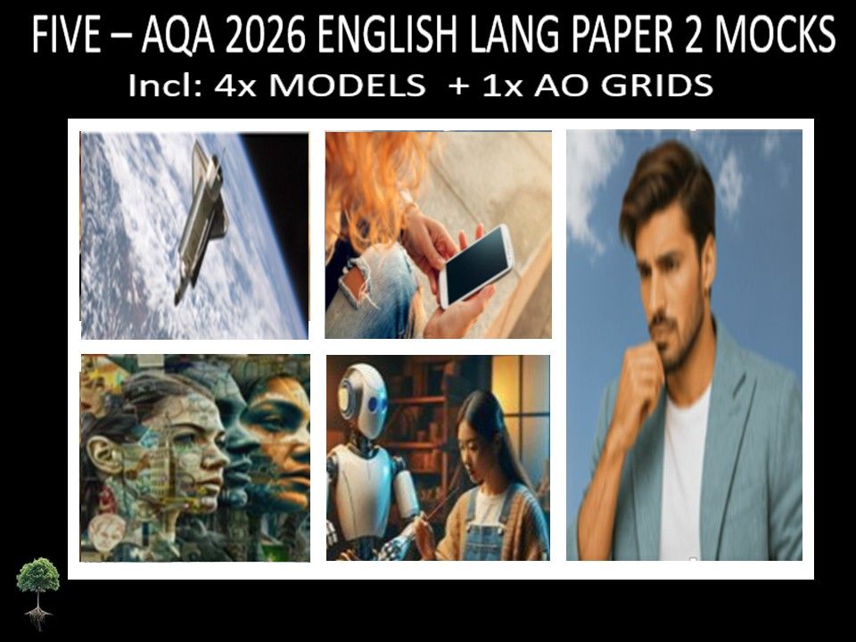 FIVE - AQA PAPER 2 | 2026 FULL MOCKS | MODELS | AO GRIDS