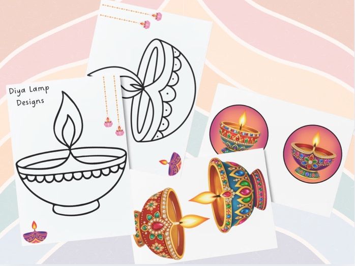 Diwali - Diya Lamp Designs