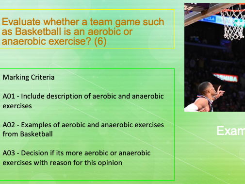 Anaerobic & Aerobic Exercise - GCSE PE