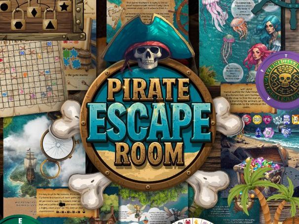 International Pirate Day Escape Room - KS1-KS2