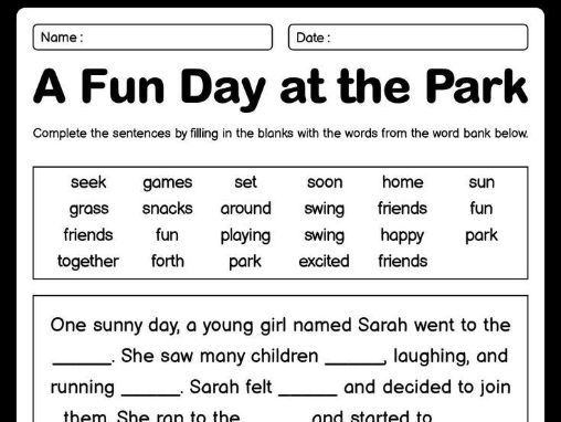 ENGLISH WORKSHEET