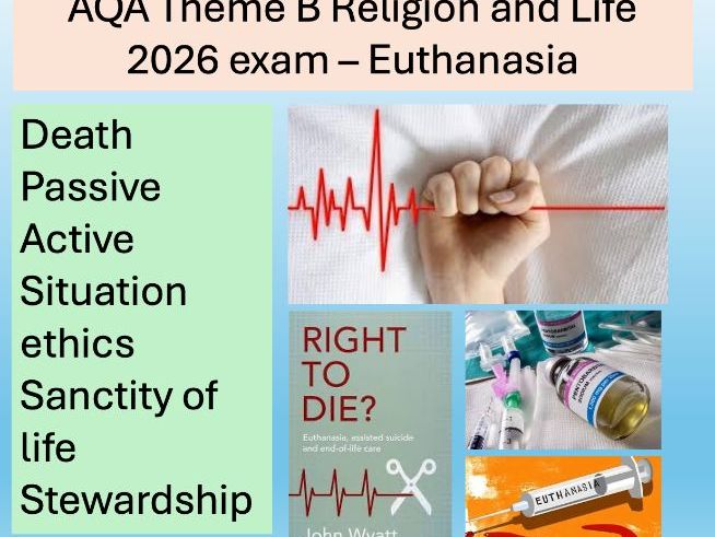 AQA Religious Studies Theme B - Euthanasia