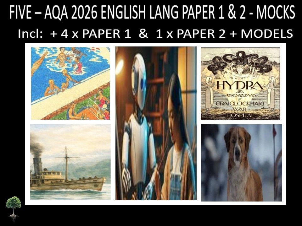 FIVE - AQA PAPER 1 & 2 | 2026 FULL MOCKS | MODELS