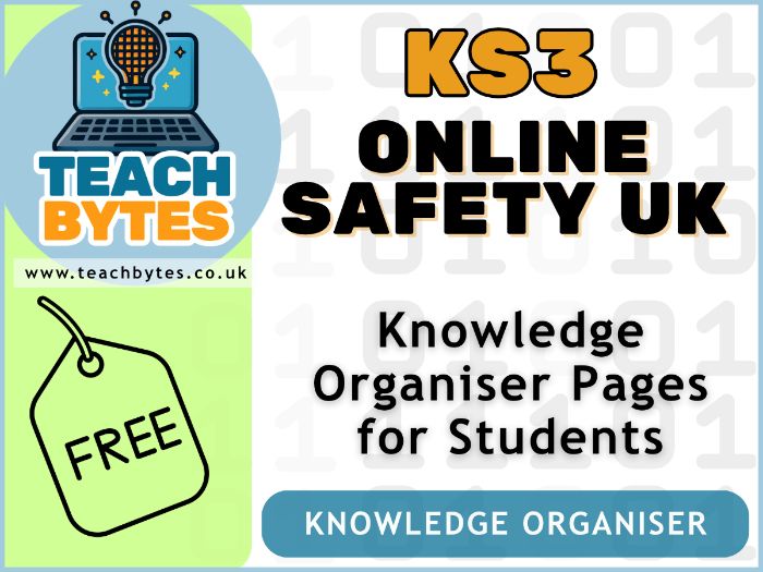 FREE! KS3 Online Safety UK Knowledge Organiser