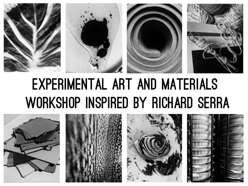 Richard Serra Verb List Workshop | Experimental Art & Materials Exploration