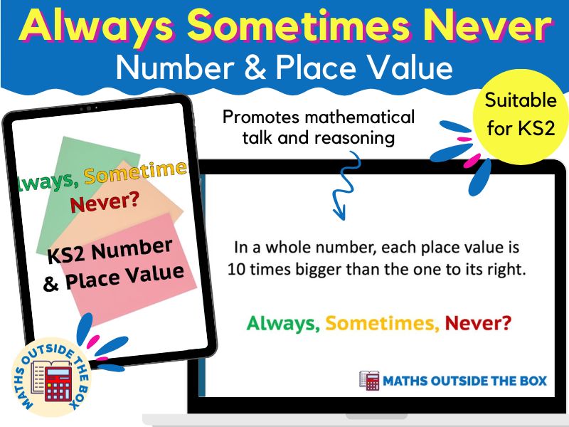 Always Sometimes Never - Number & Place Value (KS2)