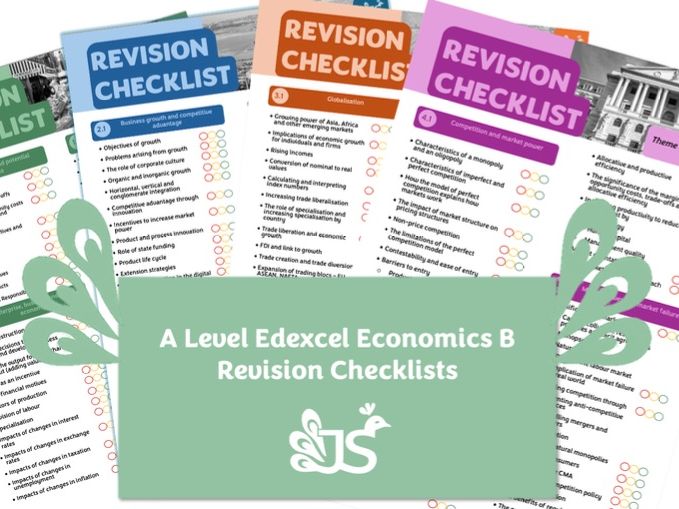 Edexcel Economics B Revision Checklist