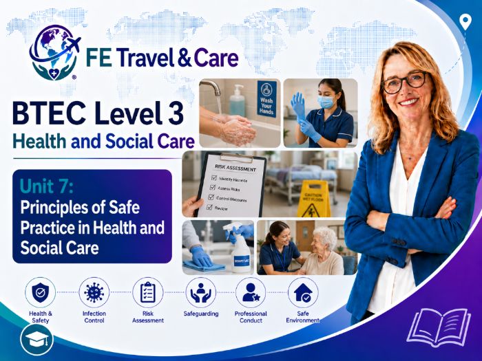 BTEC Level 3 Health and Social Care Unit 7 Principles of safe practice | Exemplar Student Assignment