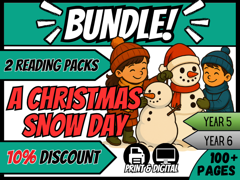 A Christmas Snow Day | Reading Comprehension | Year 5/6