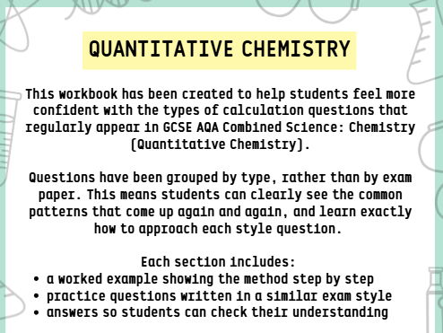 AQA Combined Science - Quantitative Chemistry
