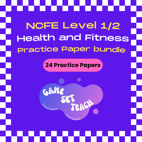 NCFE Health and Fitness Complete Practice Paper Bundle — Full Spec 603/7007/5