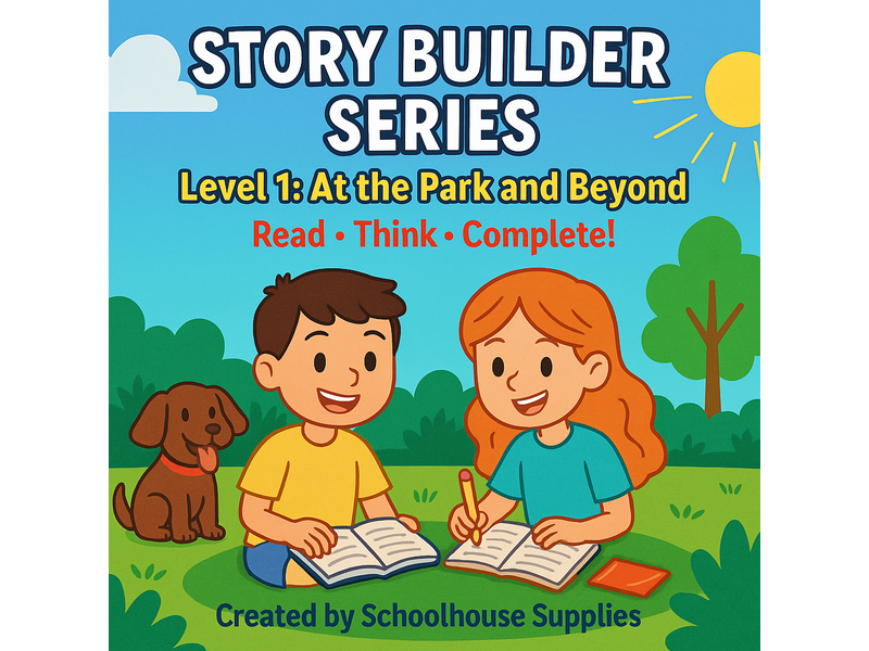 Story Builder Series – Level 1: At the Park and Beyond (20 Units)