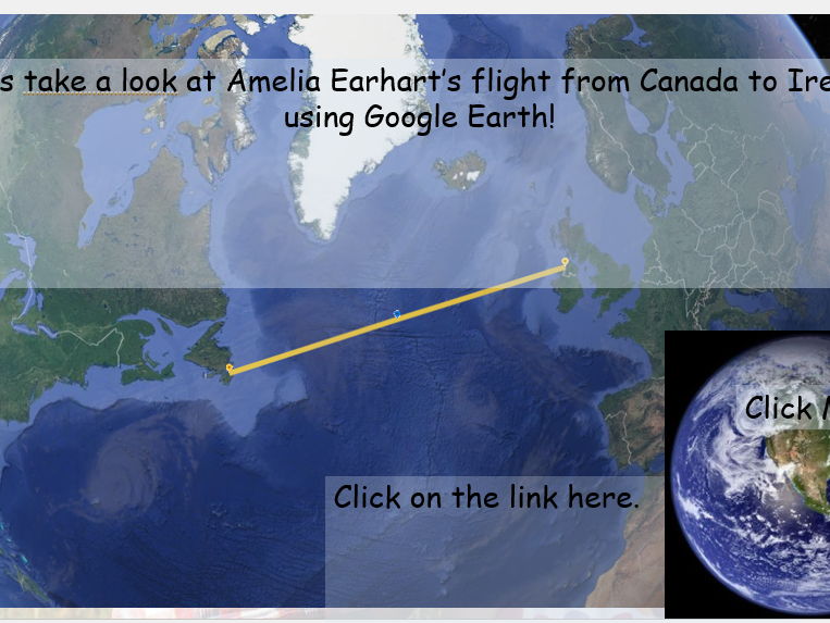 Amelia Earhart assembly with playscript.