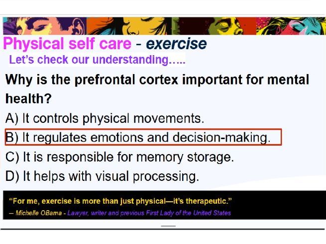 Self Care - 3 lessons worth of content