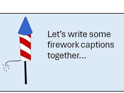 Firework writing