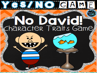 No David! Character Traits Game