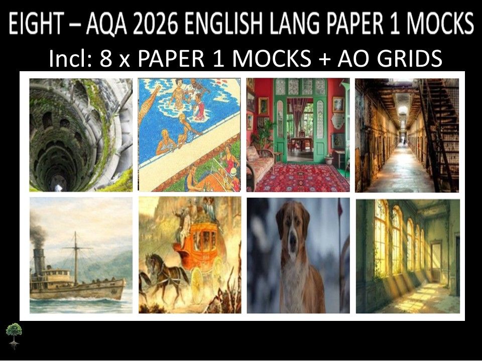 EIGHT - AQA PAPER 1 | 2026 FULL MOCKS | AO GRIDS