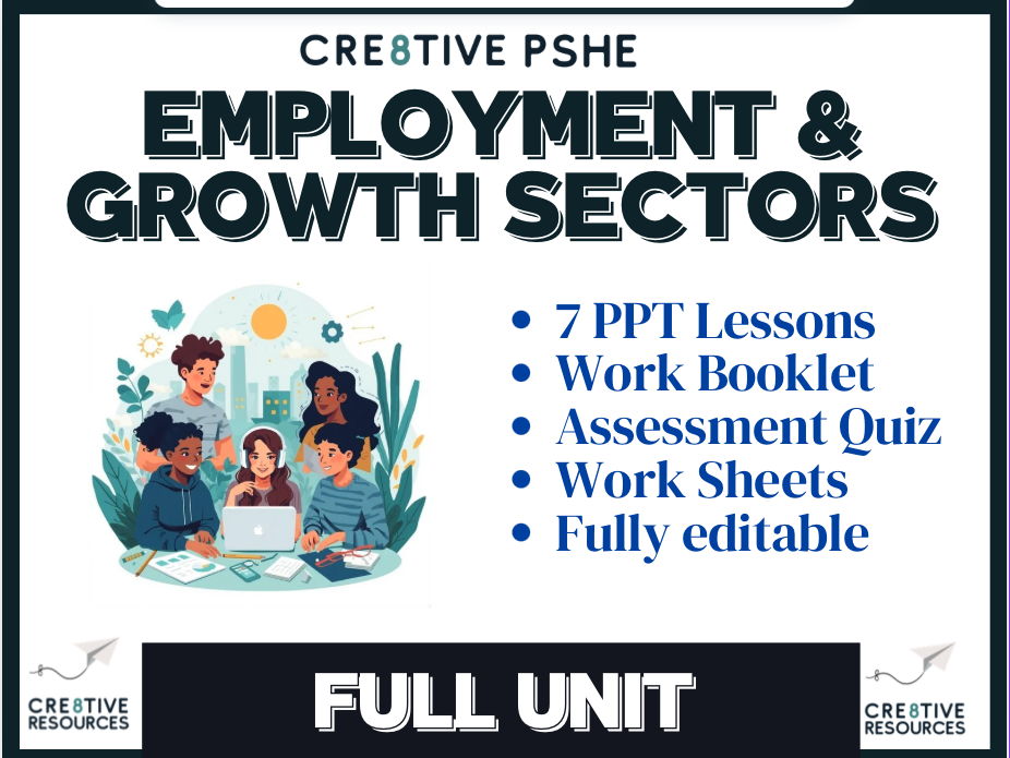 Employment & Growth Sectors (Full Unit Bundle)