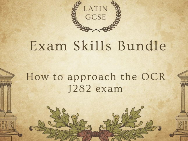 OCR Latin GCSE (J282) | Exam Skills Bundle | 10 Worksheets