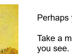 Visual Literacy: Analyzing Paintings