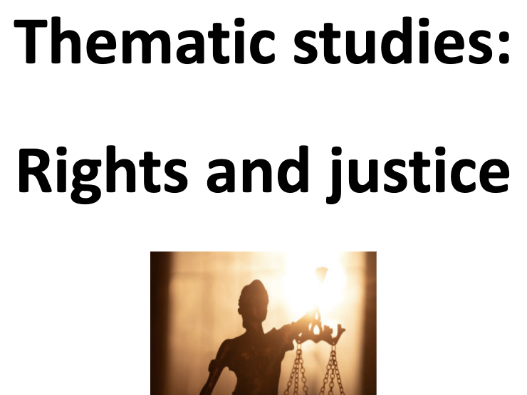 Rights and Justice: Complete Thematic Study