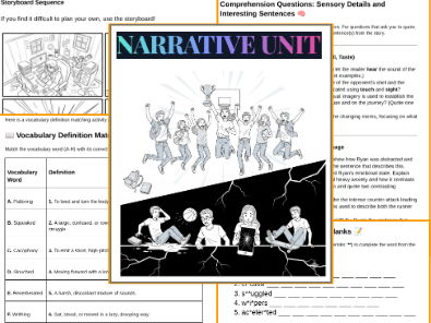 Narrative Writing Unit for Struggling Writers
