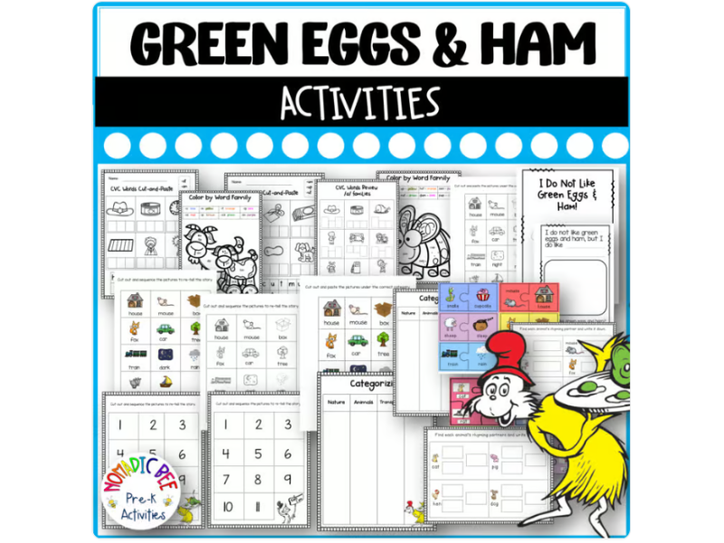 Green Eggs & Ham Activities