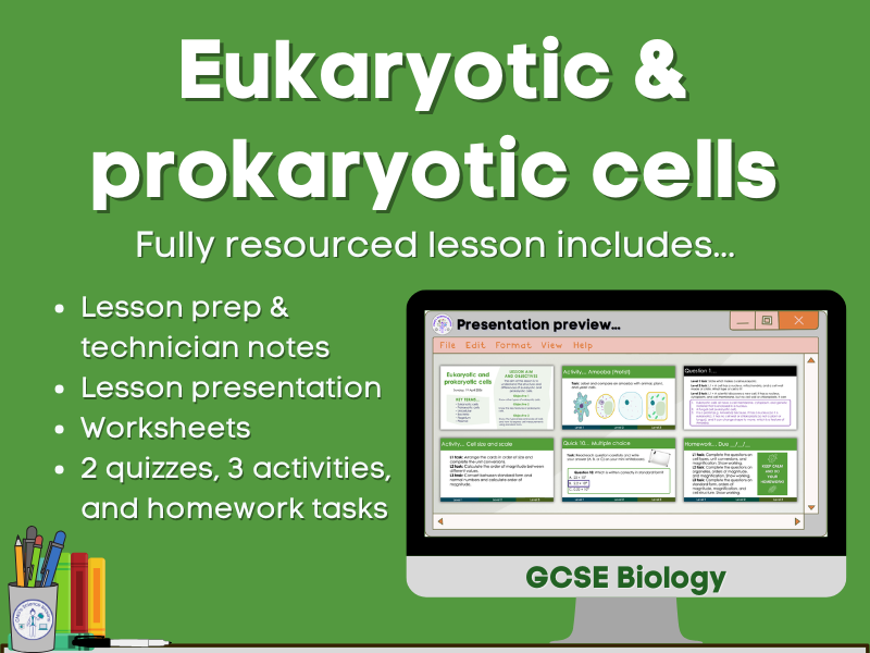 Eukaryotic and prokaryotic cells