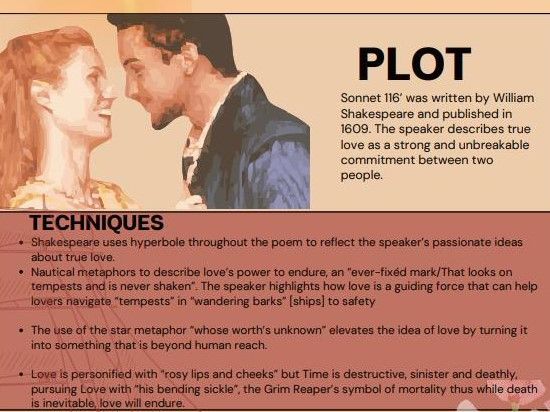 IGCSE Edexcel Poetry study notes and worksheets