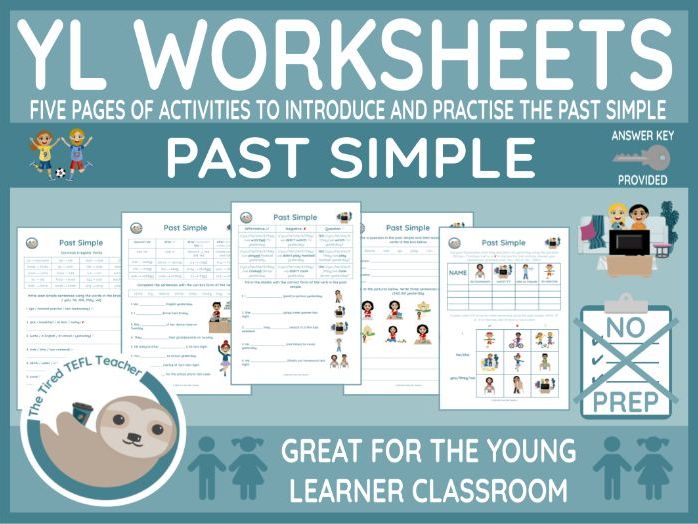 ESL Young Learner Past Simple Worksheets